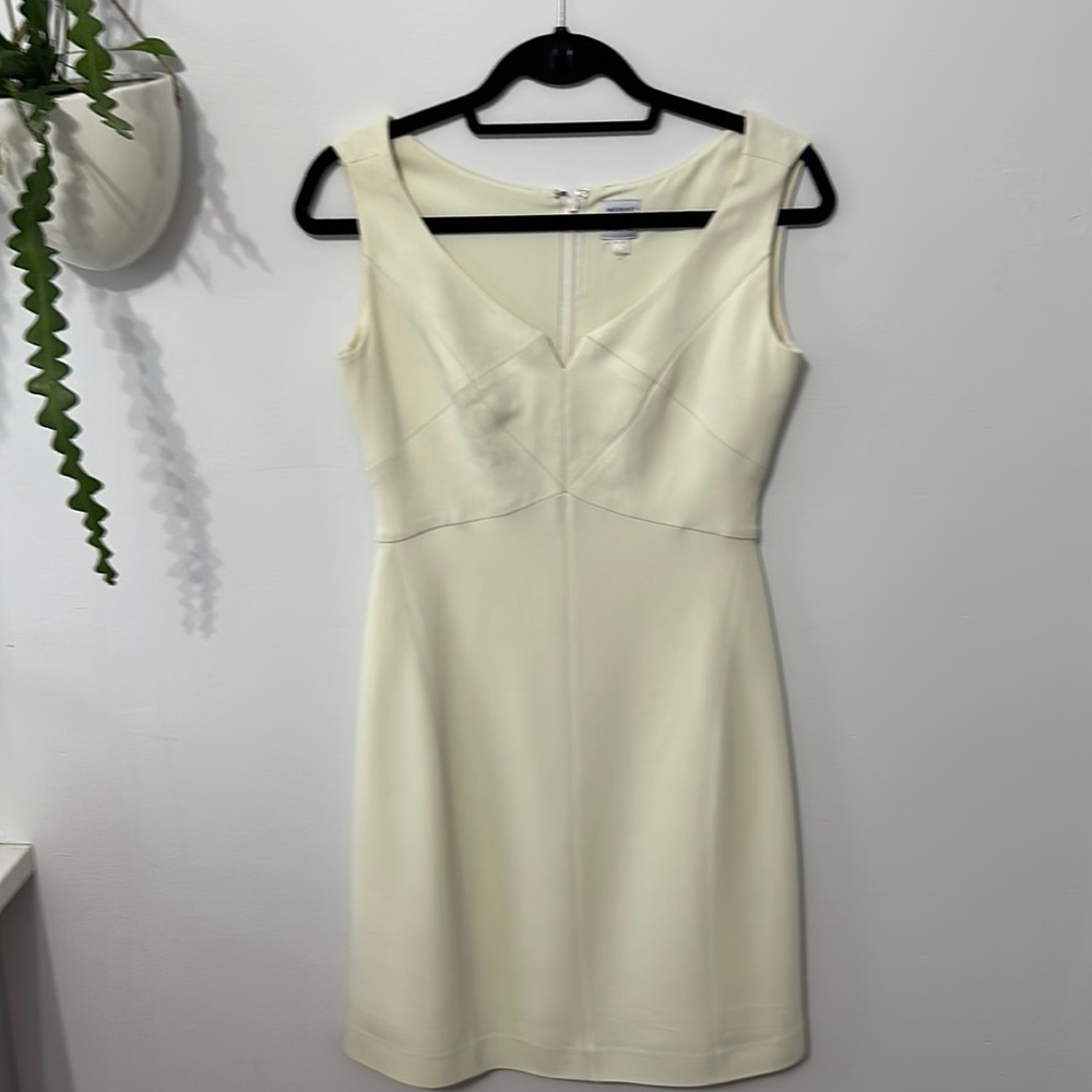 Herve Leger Paris white mini dress approx size 4